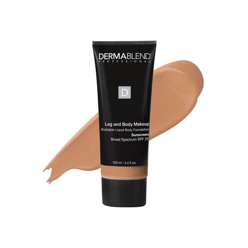 Dermablend Leg and Body Makeup Foundation with SPF 25, LIGHT BEIGE 35c , 3.4 Fl. Oz. NEW