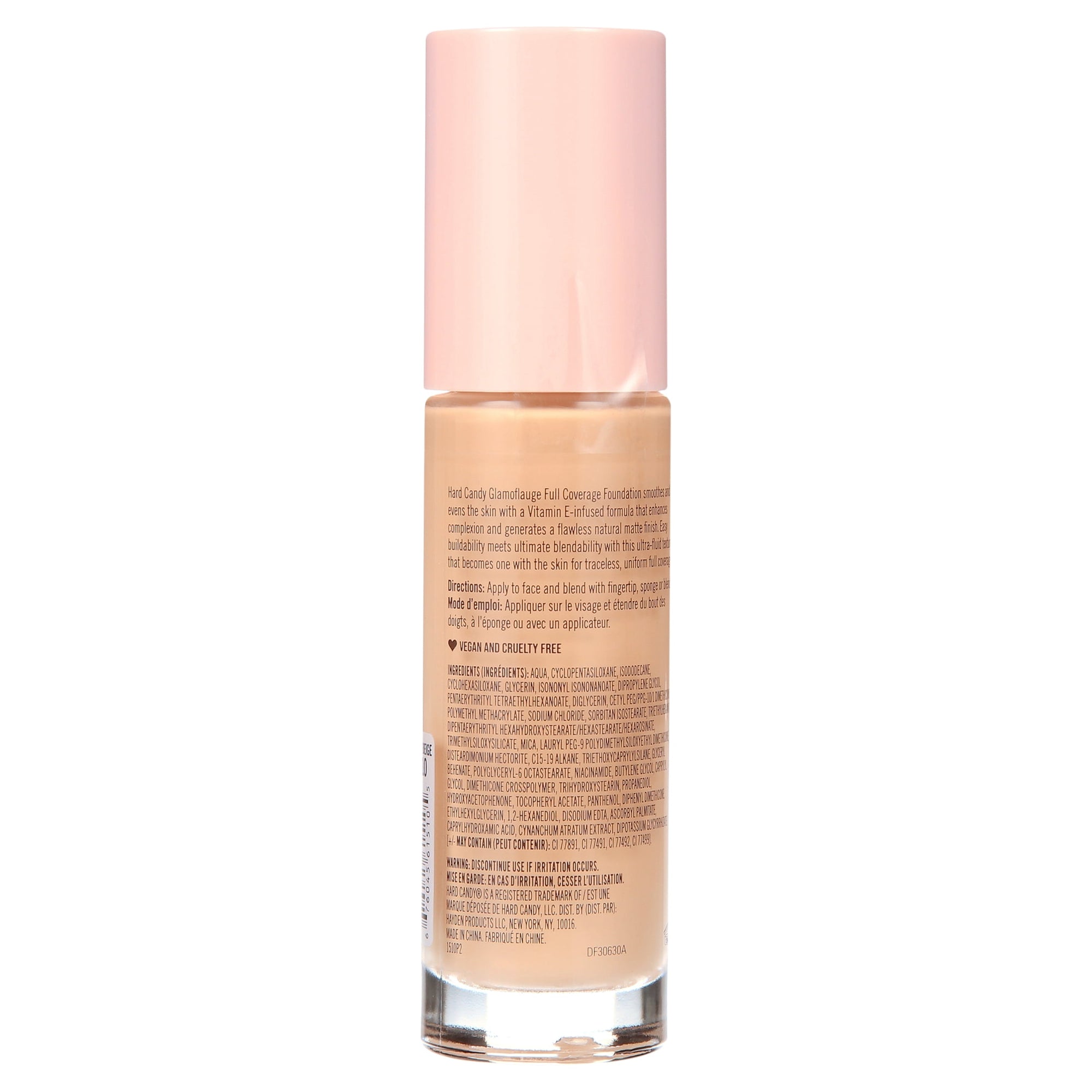 Hard Candy Glamoflauge Full Coverage 16 Hr Foundation Oil-Free  1503 Linen