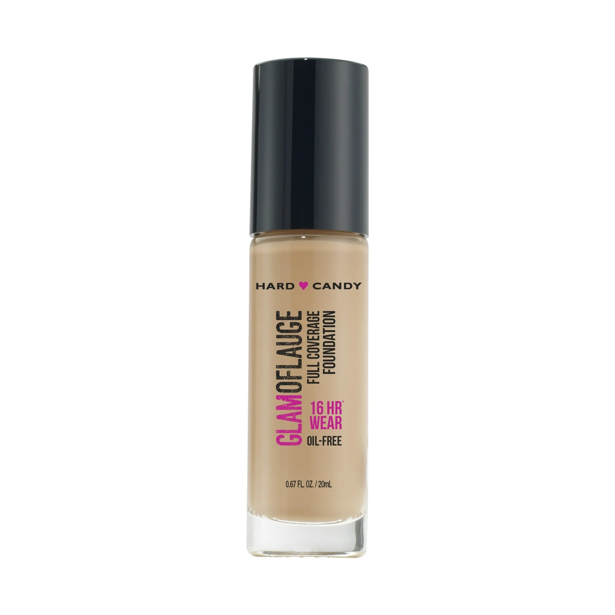 Hard Candy Glamoflauge Full Coverage 16 Hr Foundation Oil-Free  Suede