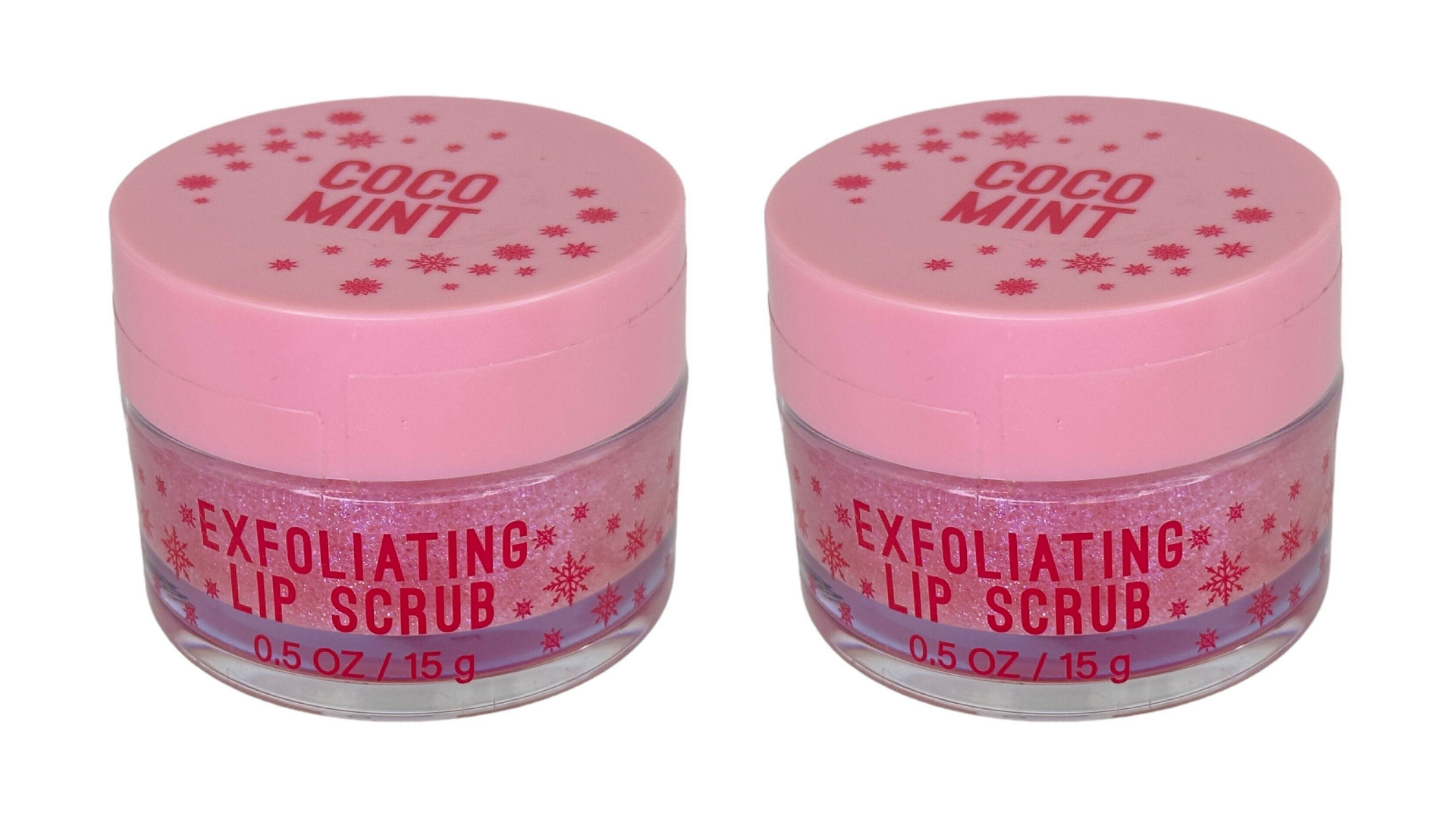 Bath & Body Works Exfoliating Lip Scrub Coco Mint 0.5 oz Pack of 2