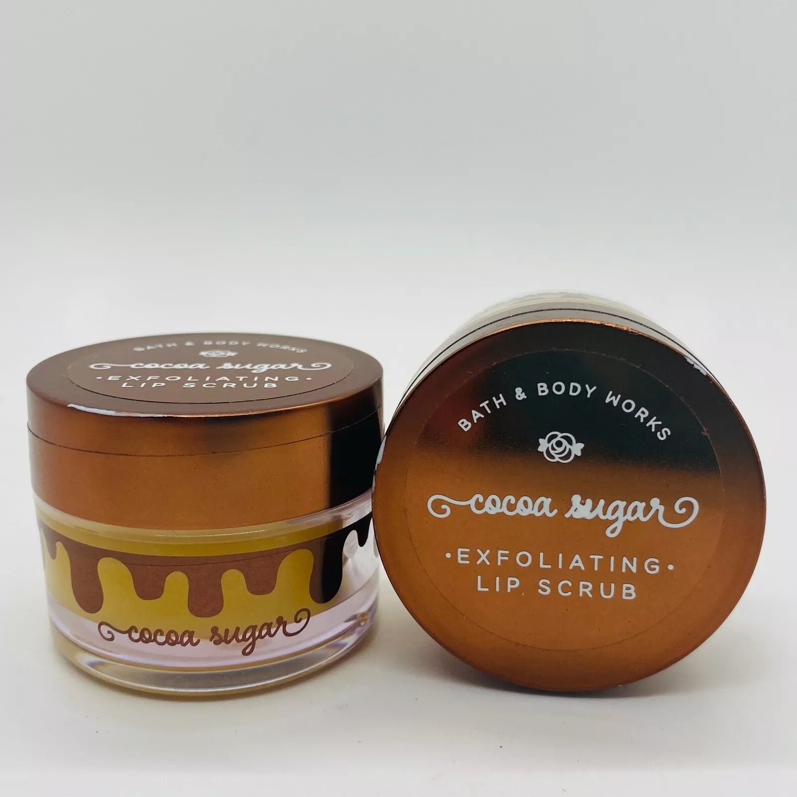 Bath & Body Works Exfoliating Lip Scrub Cocoa Sugar 0.5 oz Pack Of 2