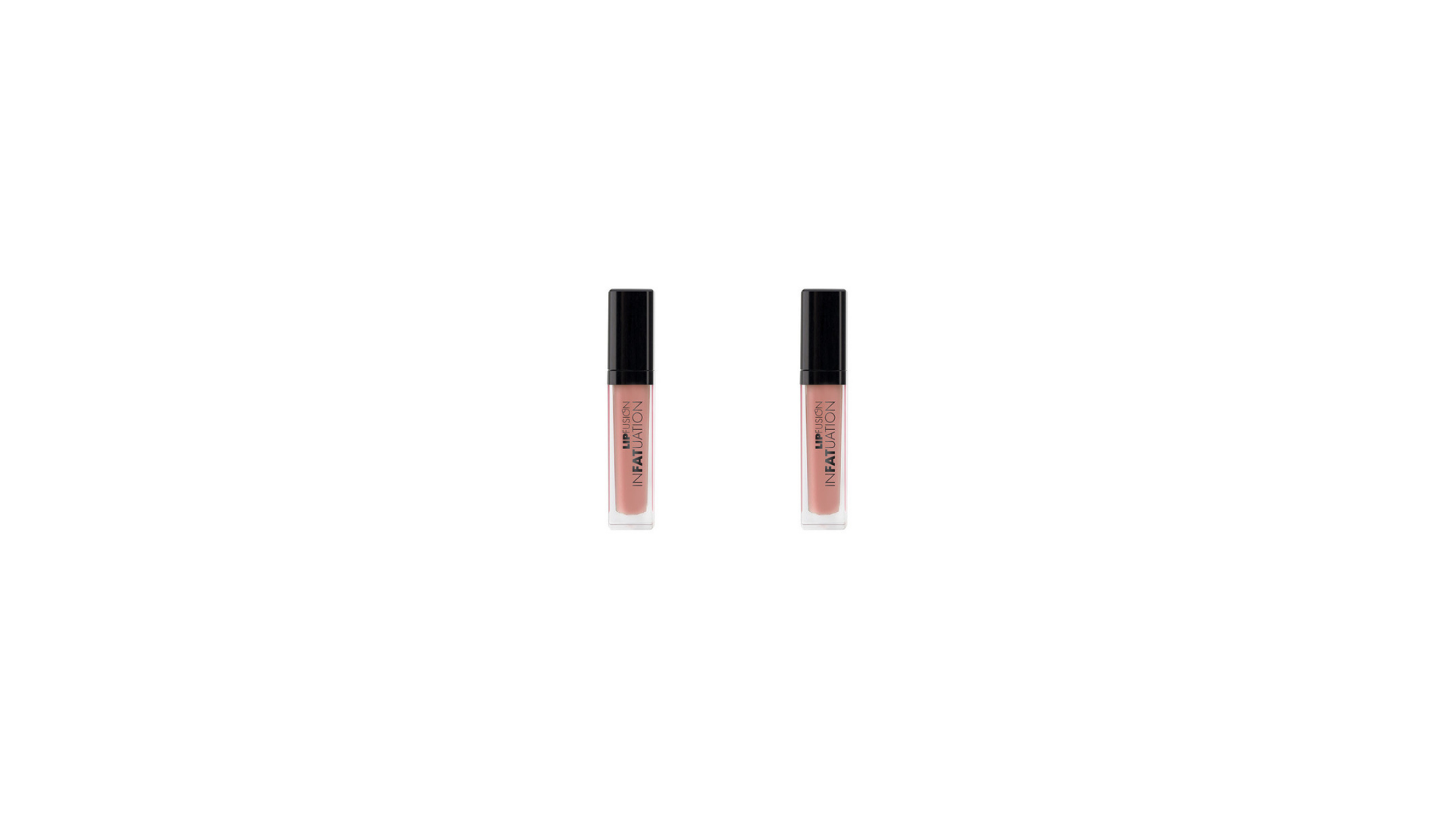 Fusion Beauty Lipfusion Infatuation Liquid Shine Lip Fattener In the Flesh 0.09 Oz. Pack of 2
