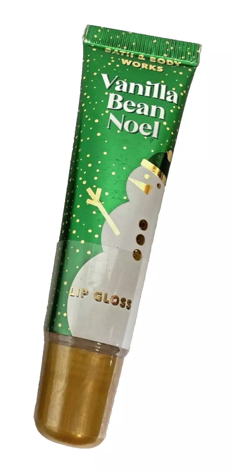Bath & Body Works Lip Gloss Vanilla Bean Noel 0.47 Fl oz.