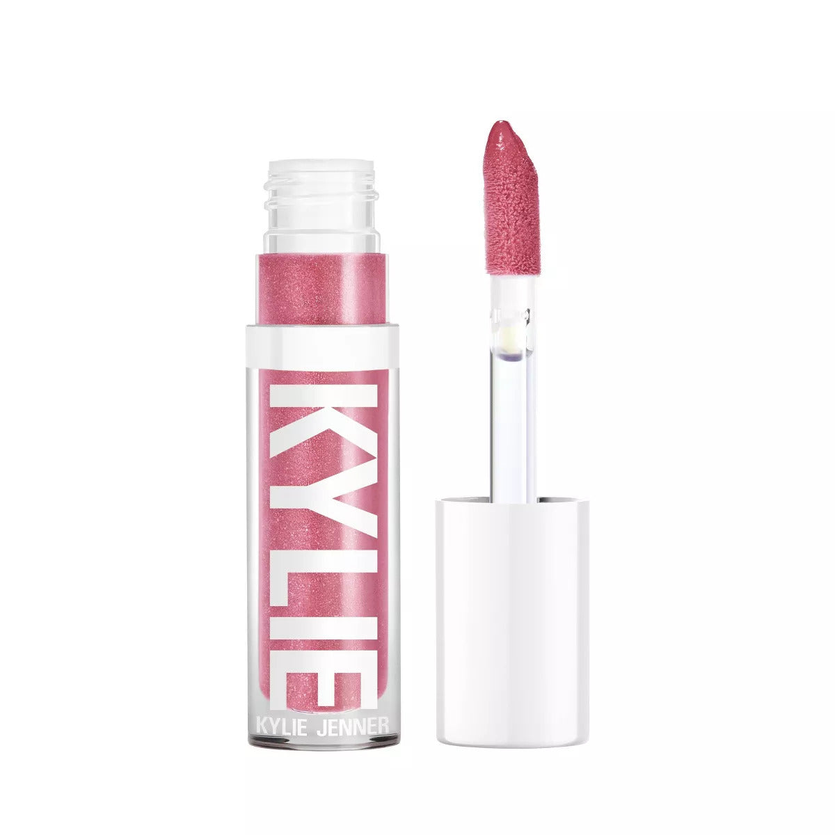 Kylie Jenner Plumping Gloss Lip Gloss #343 Rose' And Chill 0.10 fl oz.