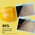 Meridian Grooming Hair Pads, Ingrown Hair Pad, Razor Bump Treatment Bikini Area Post-Grooming After Shave for Women and Men Reduce Skin Irritation, Dark Spots, Suitable for Daily Use, 30 Pads