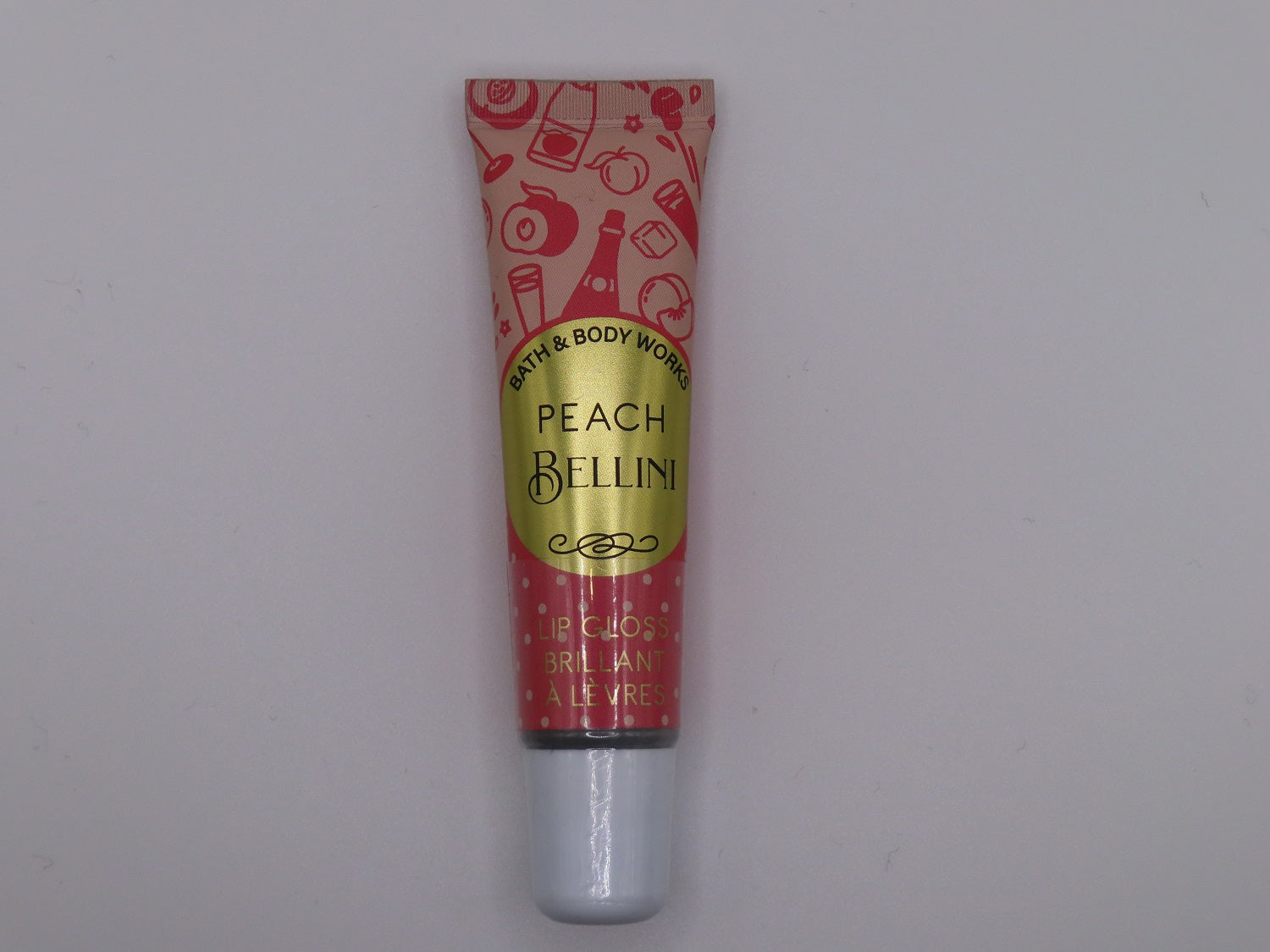 Bath & Body Works Lip Gloss Peach Bellini 0.47 Fl oz.