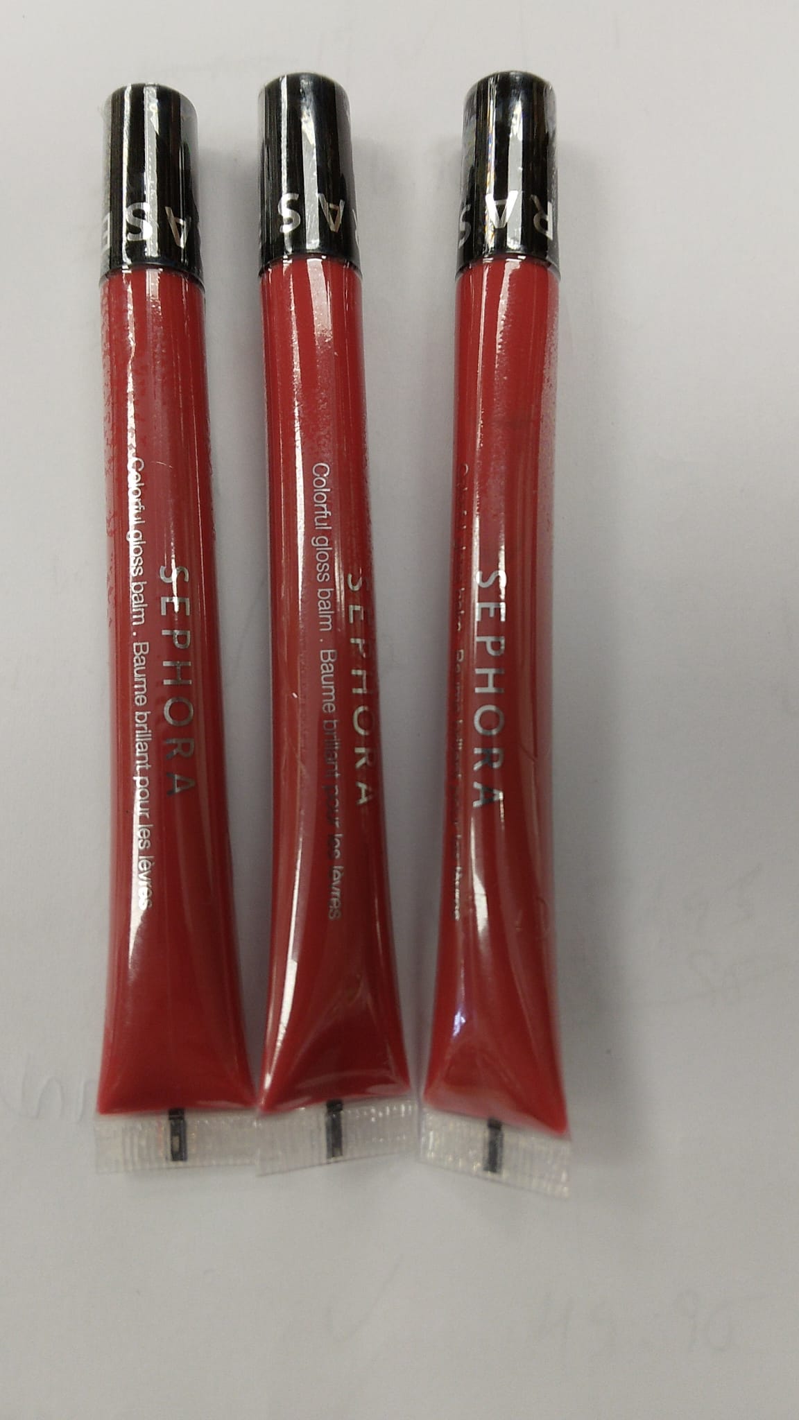 Sephora Colorful Gloss Balm # 32 - Red Alert - 3 PACK