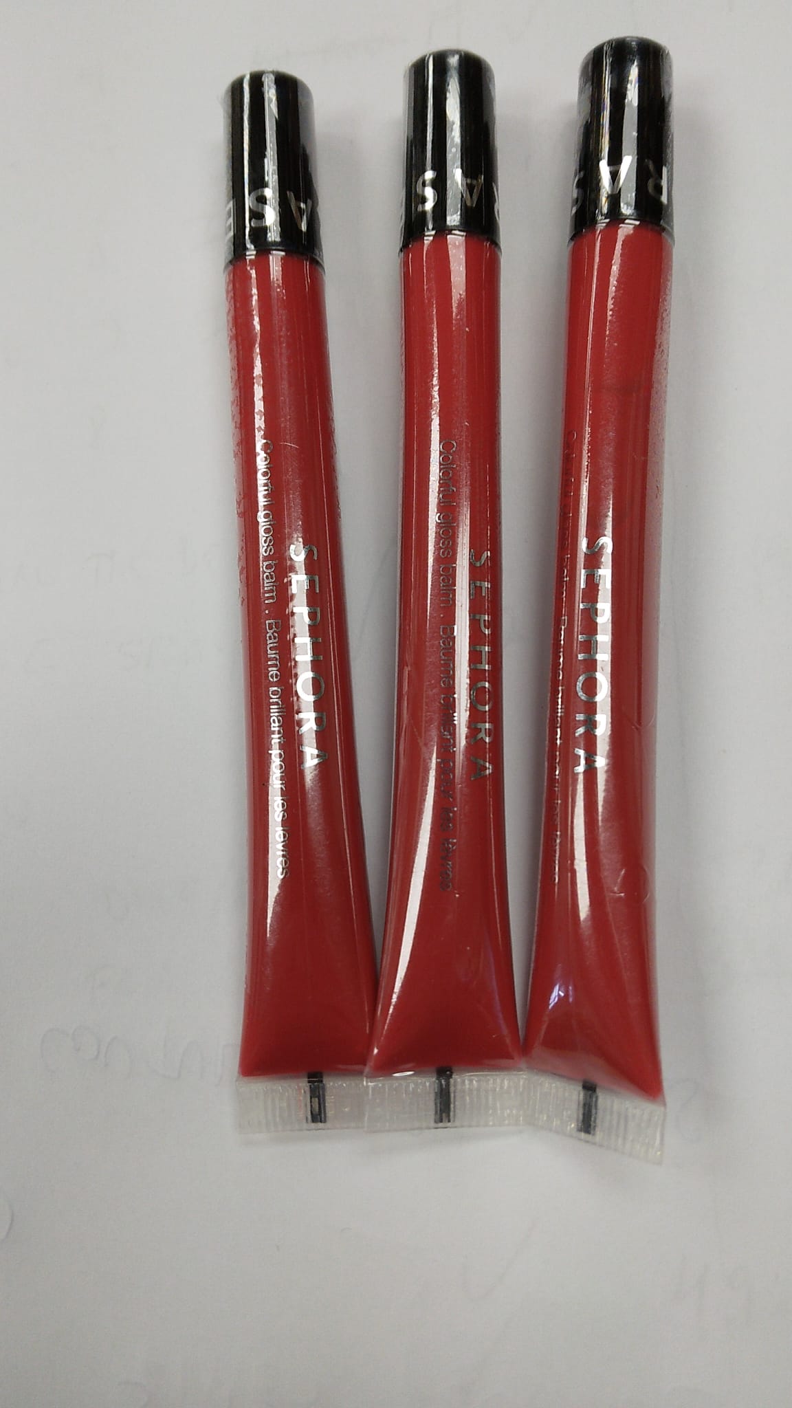Sephora Colorful Gloss Balm # 32 - Red Alert - 3 PACK