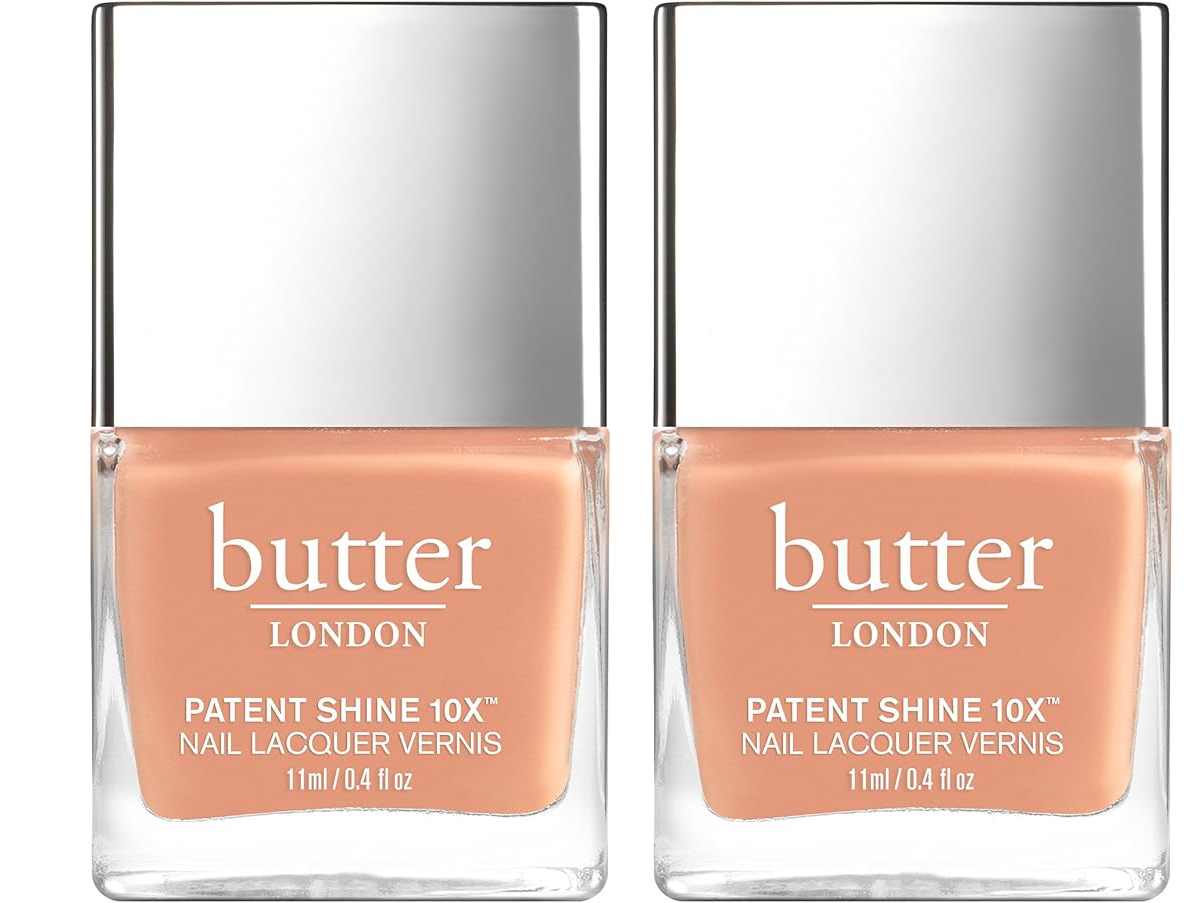 Butter London Patent Shine 10x Nail Lacquer - Tea With the Queen , 0.4 fl oz Pack of 2