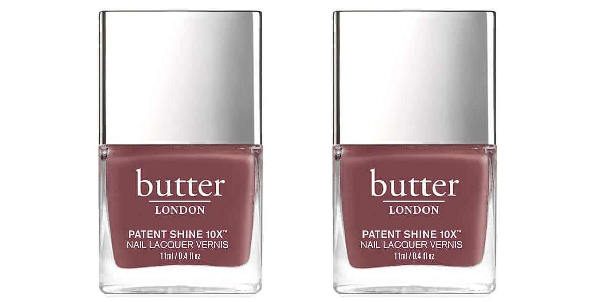 Butter London Patent Shine 10x Nail Lacquer - Toff, 0.4 fl oz Pack of 2