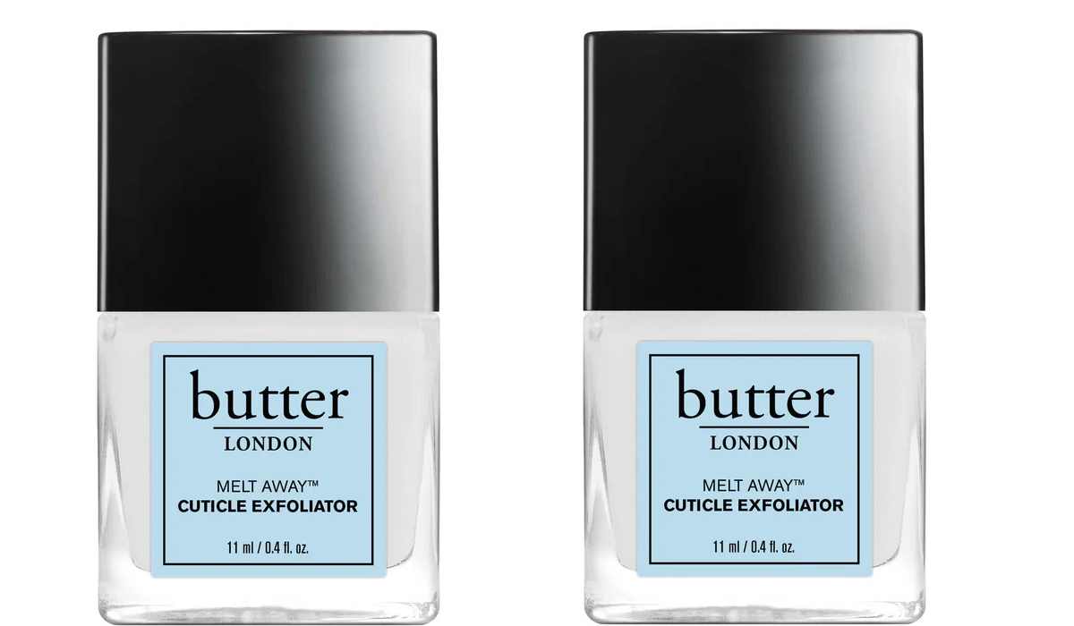 Butter London Melt Away Cuticle Exfoliator Nail Treatment 0.4 oz. Pack of 2