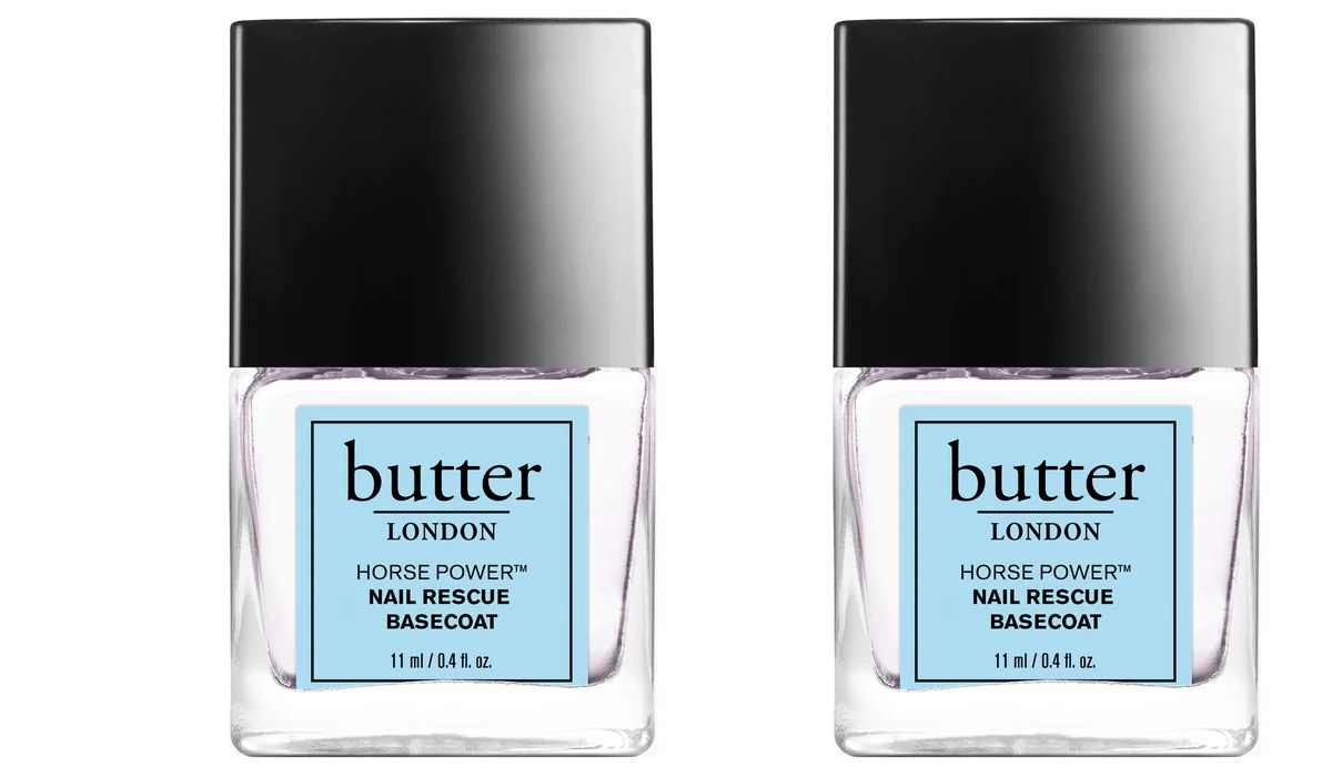 Butter London Horse Power Nail Rescue Basecoat Nail Polish 0.4 oz.Pack of 2