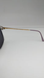 NEVER WORN! Vintage Gucci GG2305  Sunglasses 95Q Clear  With Lavender Handles