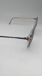 NEVER WORN! Vintage Gucci GG2305  Sunglasses 95Q Clear  With Lavender Handles