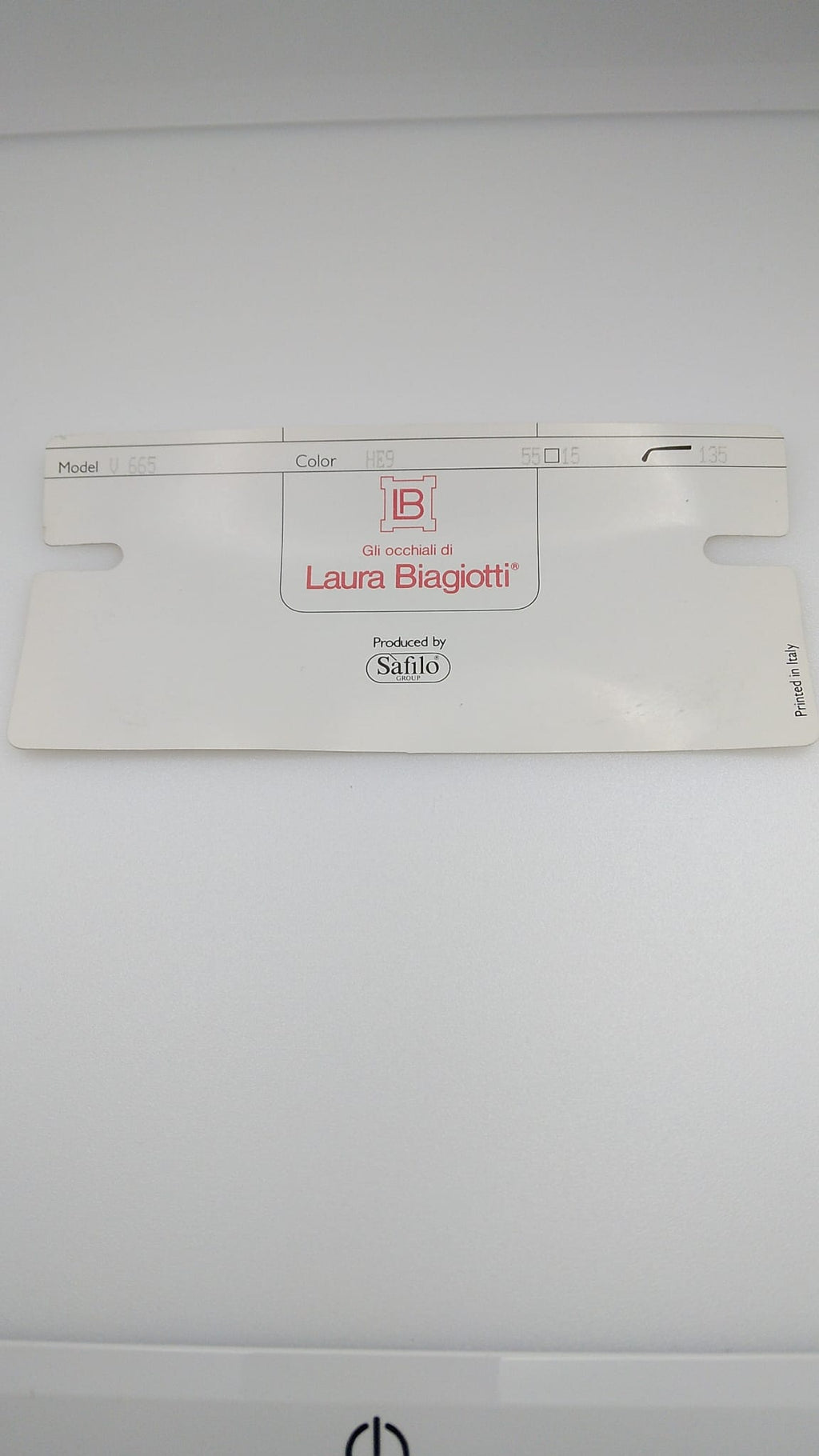 NEVER WORN! Vintage Laura Biagiotti V 665 Sunglasses HE9 With Blue Handles and Frames