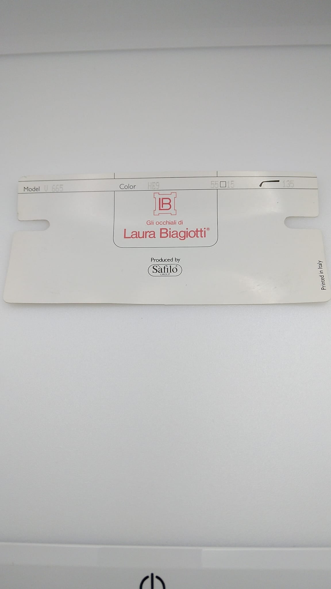 NEVER WORN! Vintage Laura Biagiotti V 665 Sunglasses HE9 With Blue Handles and Frames