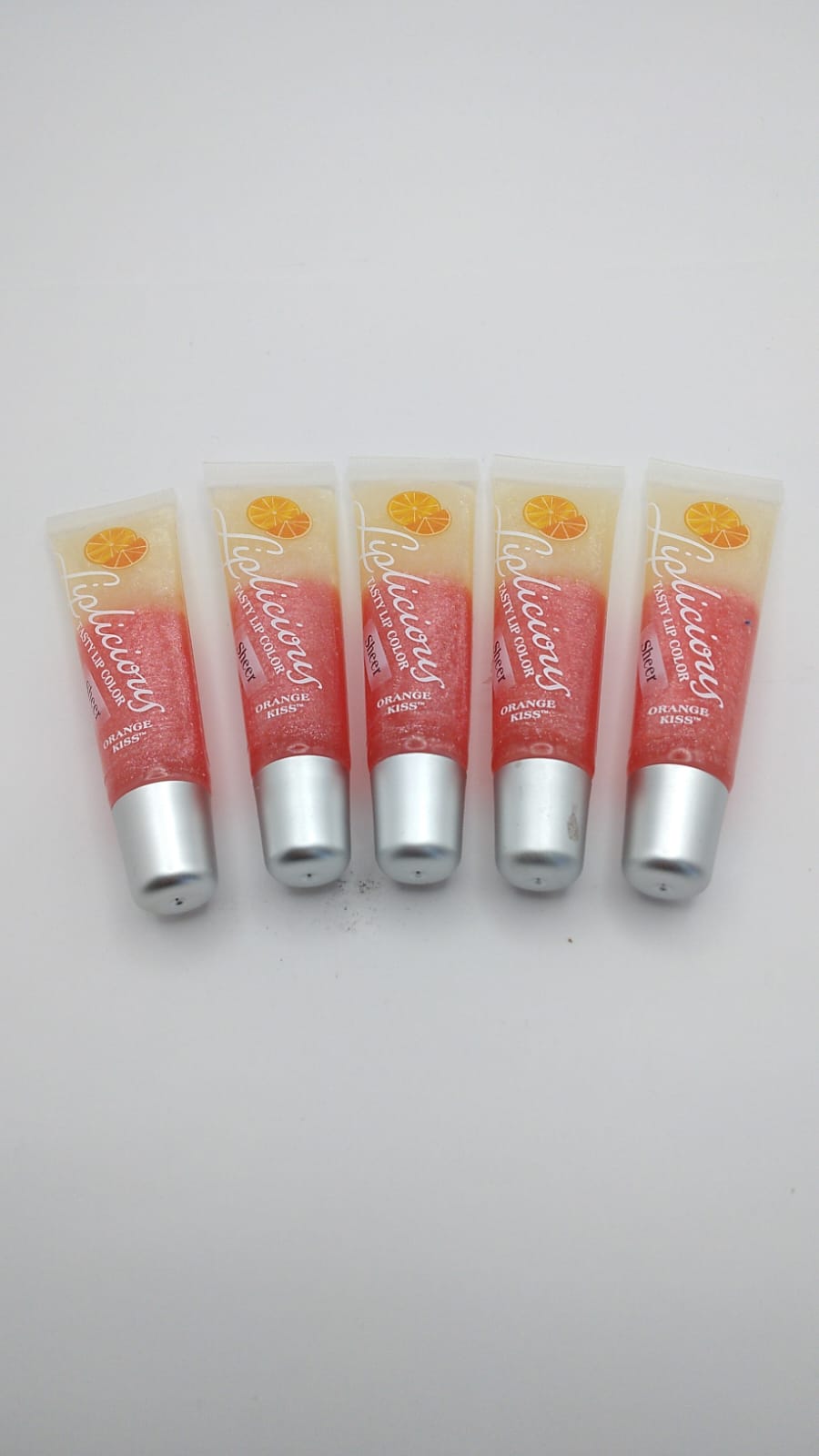 Bath and Body Works Liplicious Tasty Lip Color Sheer - Orange Kiss 5 pack