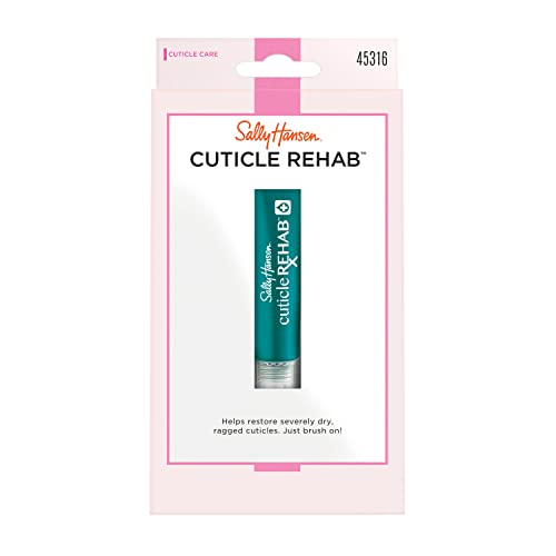 Sally Hansen Cuticle Rehab?, Moisturizing Treatment, Hydrates Nails and Cuticles, Reduces Breakage, Includes Jasmine, Rose and Vitamin E