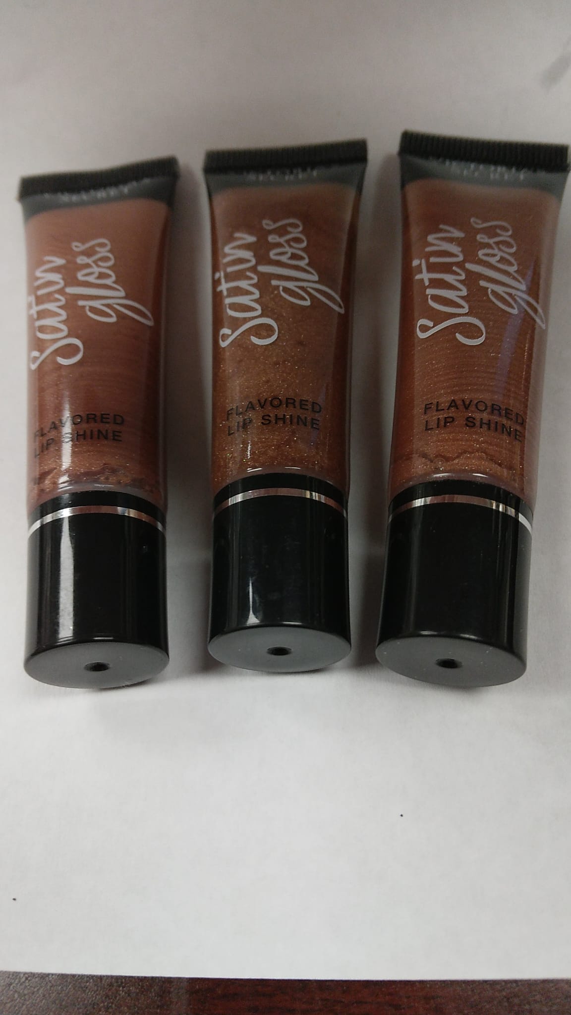 Victoria's Secret Satin Gloss Haute Cocoa Lip Gloss 3 PACK