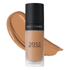 Dose of Colors Foundation - Meet Your Hue # 125-Medium Tan with Cool Peach Undertones
