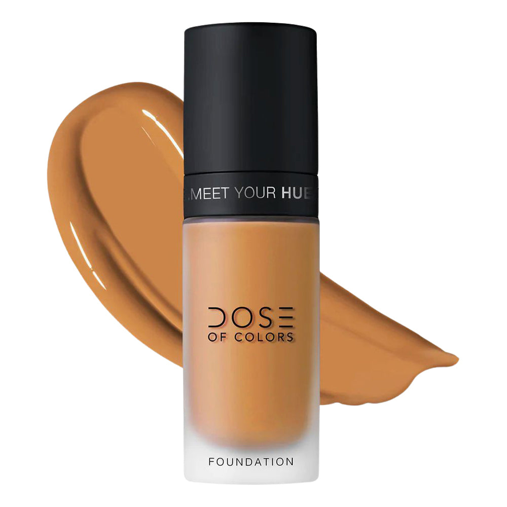 Dose of Colors Foundation - Meet Your Hue # 124 -Medium Tan With Peach Undertones