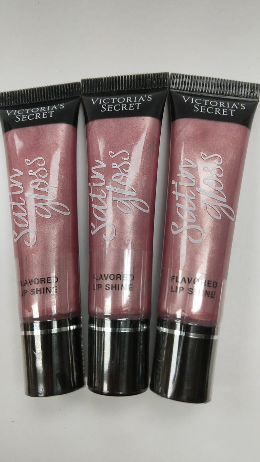 Victoria's Secret Satin Gloss Flavored Lip Shine Berry Flash