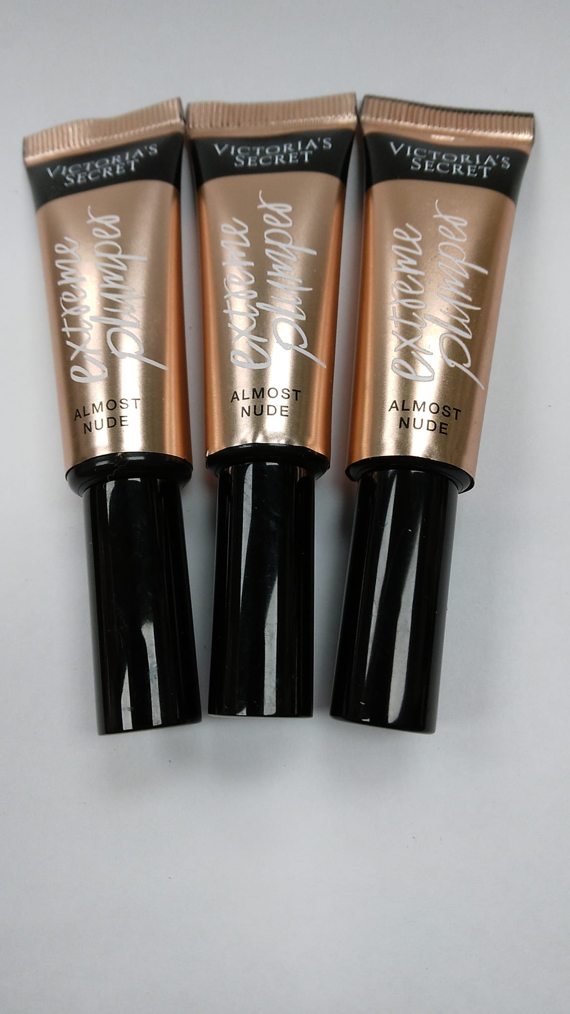 Victoria's Secret Extreme Plumper - Almost Nude .38 oz 3 PACK