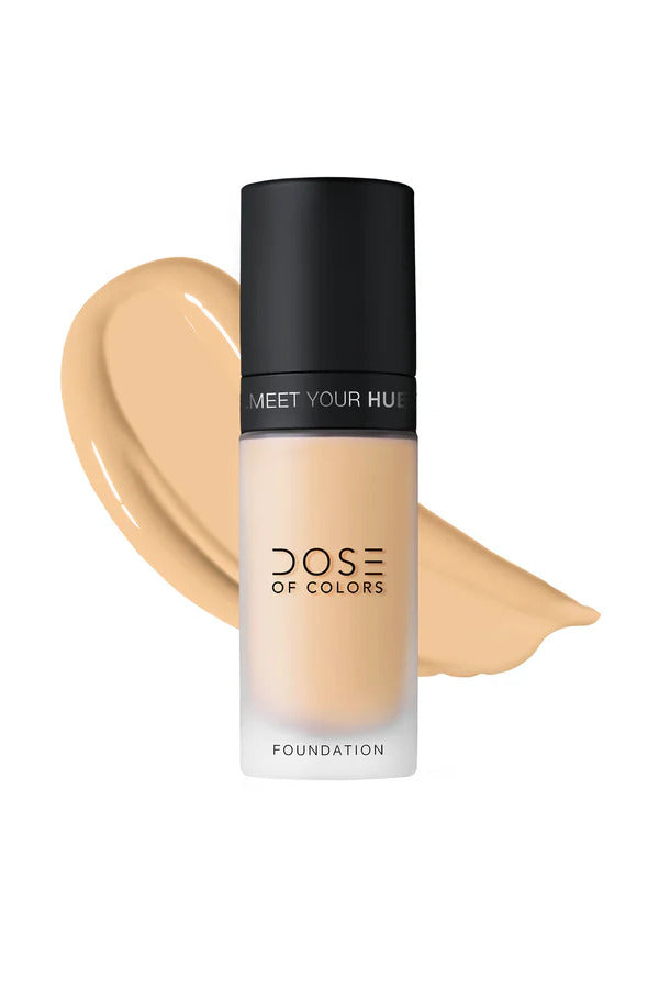 Dose of Colors Foundation - Meet Your Hue # 112-Light Warm Yellow Undertone