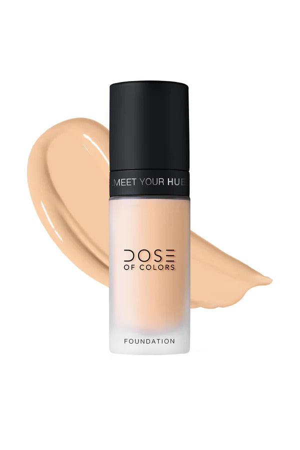 Dose of Colors Foundation - Meet Your Hue # 106 Fair  Warm Neutral Undertone