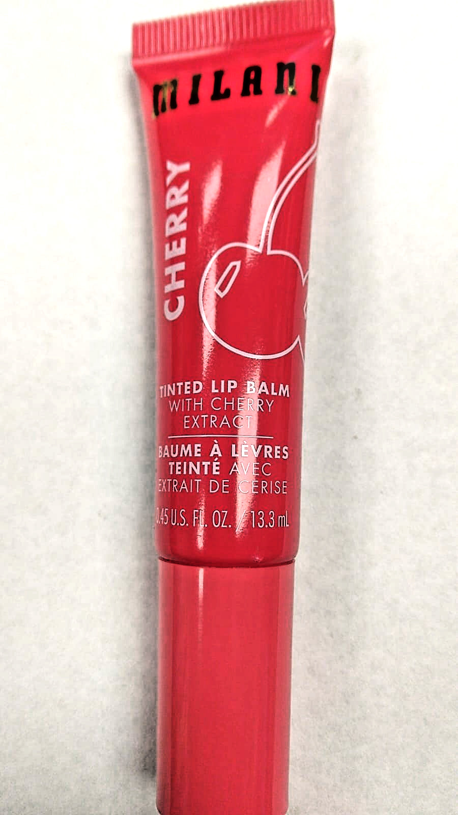 Milani Tinted Lip Balm - Red Tinted Lip Balm Infused With Shea Butter & Cherry Extract