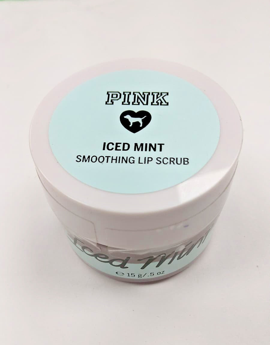 V/S PINK Iced Mint Smoothing Lip Scrub .5 OZ