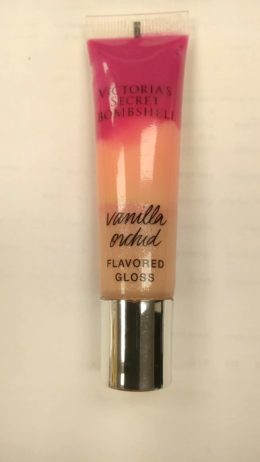 Victoria’s Secret Bombshell Vanilla Orchid Flavored Gloss 0.46oz Discontinued